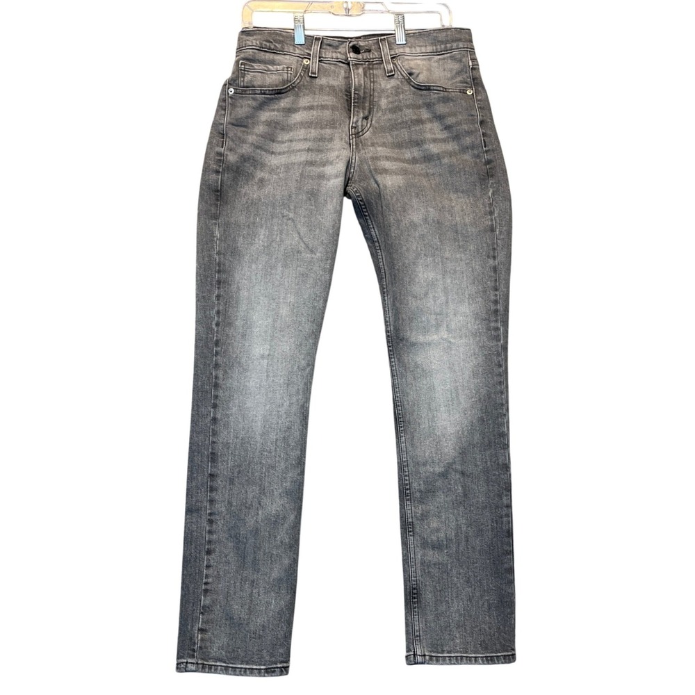 Signature by Levi Strauss & Co. Slim Jeans Mens 31x30 Gray Faded Stretch Denim